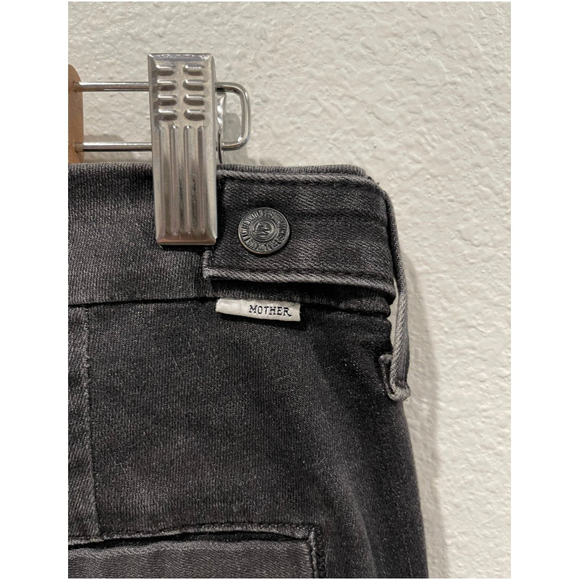 MOTHER Denim Black The Speedster Zip Jeans - Picture 10 of 10